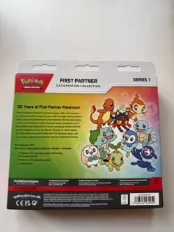 Pokemon First Partner Illustration Collection Series 1 Box - New Sealed - Image 2