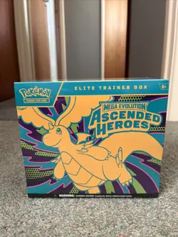 Pokemon TCG New & Sealed Ascended Heroes Elite Trainer Box ETB - Promo & 9 Packs - Image 1