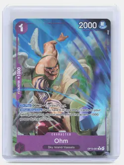 Ohm (Alternate Art) OP15-061 Rare Adventure on Kami's Island One Piece Near Mint - Image 1