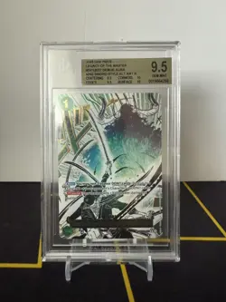 One Piece Demon Aura Nine Sword Style Dead Man's Game Alt Art OP12-037 BGS 9.5 - Image 1