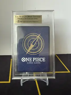 One Piece Demon Aura Nine Sword Style Dead Man's Game Alt Art OP12-037 BGS 9.5 - Image 2