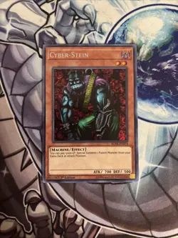 (SRH) CYBER STEIN *** 1ST EDITION SECRET RARE BLHR-EN074 YUGIOH VLP - Image 1