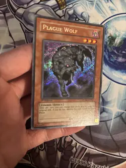 (SRH) yugioh Plague Wolf FOTB-EN065 Secret Rare 1st Edition VLP - Image 2