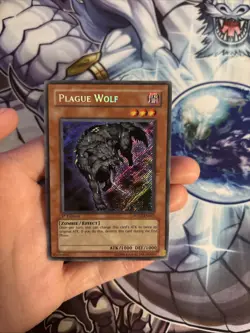 (SRH) yugioh Plague Wolf FOTB-EN065 Secret Rare 1st Edition VLP - Image 3