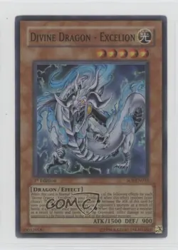 SR - Divine Dragon - Excelion 1st Ed. YuGiOh Shadow of Infinity #SOI-EN033 2006 - Image 1