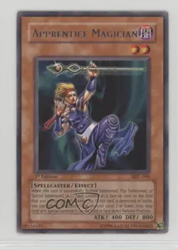 Apprentice Magician 1st Ed. YuGiOh 's Force #MFC-066 2003 - Image 1