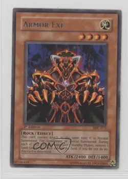 Armor Exe 1st Ed. YuGiOh Magician's Force #MFC-075 2003 - Image 1