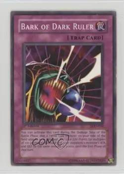 Bark of Dark Ruler 1st Ed. YuGiOh Legacy ness #LOD-010 2003 - Image 1