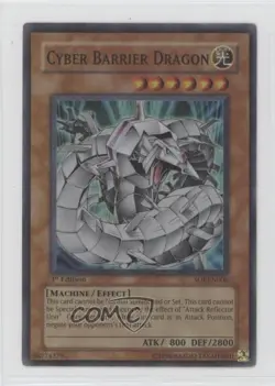 Cyber Barrier Dragon 1st Ed. YuGiOh Shadow of Infinity #SOI-EN006 2006 - Image 1