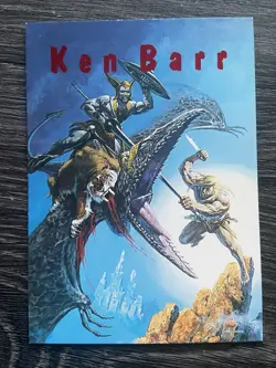 1994 Comic Images The Beast Within: Ken Barr Trading Card Foil Chase Card F5 - Image 1