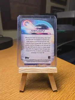 2023 Topps Cosmic Chrome - Launched Into Orbit Albert Pujols #LIO-17 - Image 2