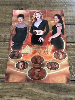 2004 Charmed Connections Complete Under Their Spell Chase Puzzle Card Set SP1-9 - Image 1
