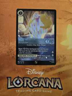 Disney Lorcana Card Zeus - Missing his Spark - Promo 18/P3 • EN • 10 - Image 1