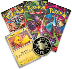 Pokemon TCG Pokemon Day 2026 Collection – Foil Promo, Coin & 3 Booster Packs - Image 5