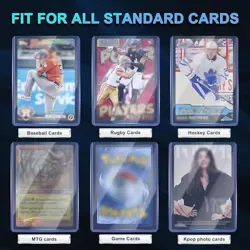 1000 Card Sleeves Top Loaders for Cards,3"X4" Baseball Card Protectors Toploader - Image 4