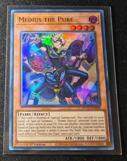 Yu-Gi-Oh! Medius the Pure DUAD-EN008 1st Edition Ultra Rare - Image 1
