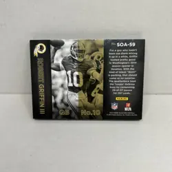 2014 Panini Black Gold - NFL Seal Of Approval RG3 116/149 - Image 2