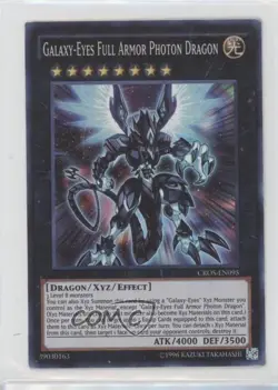 Galaxy-Eyes Full Armor Photon Dragon Unlimited YuGiOh Crossed Souls Base Set - Image 1
