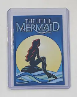The Little Mermaid Limited Edition Artist Signed “Disney Classic” Card 1/10 - Image 1