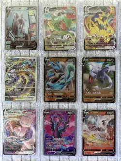 Lot Of 20 Rare Diamond Gold Foil Fan Art Pokemon Cards - Image 2