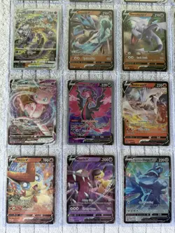 Lot Of 20 Rare Diamond Gold Foil Fan Art Pokemon Cards - Image 4