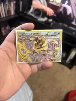 Pokemon BREAK Card Lot of 4 – Greninja, Nidoking & More – Holo Foil - Image 1