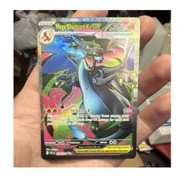 Pokemon Mega Charizard X EX Full Art Holo Card 109/094 360HP Ultra Rare Me02 - Image 1