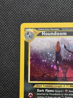 Houndoom 08/64 Neo Revelation Holo Rare Pokemon Card MP WOTC - Image 3
