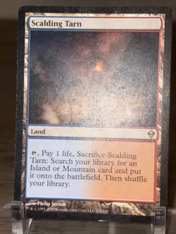 Scalding Tarn Zendikar Card Regular LP Magic the Gathering 🔥(A) - Image 2