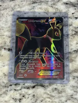 Umbreon EX 119/124 XY Fates Collide 2016 Full Art Holo Rare Pokemon Card TCG - Image 1
