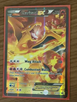 Pokemon Charizard EX Promo Holo XY121 XY Trading Card English - Image 1