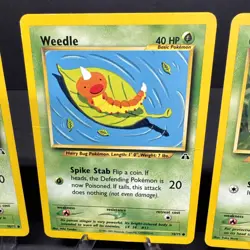 Pokemon Neo Discovery Lot Of 4 Cards LP - MP - Image 3