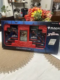 Magic The Gathering Marvel Spiderman Web-Slinger's Kit 2026 Exclusive! Sealed - Image 1
