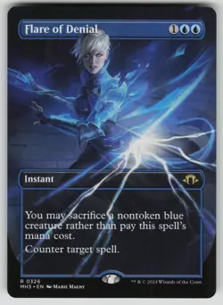 Flare of Denial (Borderless) Normal R Modern Horizons 3 326 NM - Image 1
