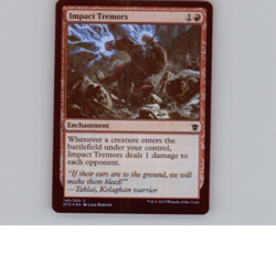 MTG - Impact Tremors - Foil - Free P+P - Image 1