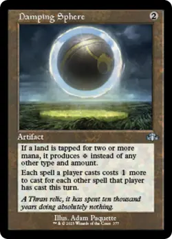 LP - Damping Sphere (Retro Frame) - 377 - Dominaria Remastered - Image 1
