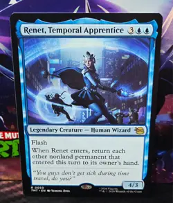 magic the gathering - Renet, Temporal Apprentice - Legendary Creature - Rare - Image 1
