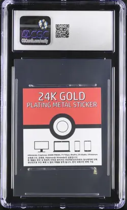Pokemon CGC10 GEM MT Ditto 24K Gold Plating 2023 Candy Stickers Korean - Image 3