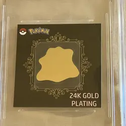 Pokemon CGC10 GEM MT Ditto 24K Gold Plating 2023 Candy Stickers Korean - Image 5
