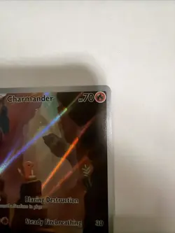 Pokemon TCG Charmander Scarlet & Violet 168/165 NM Condition - Image 4