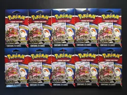 Lot of (10) Pokemon TCG Rayquaza VMAX Walmart Exclusive Mystery Pack Sealed - Image 1
