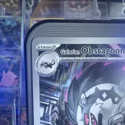 Pokemon Galarian Obstagoon ASC 245/217 Rare Full Art Foil 170 HP English TCG - Image 2