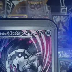 Pokemon Galarian Obstagoon ASC 245/217 Rare Full Art Foil 170 HP English TCG - Image 3