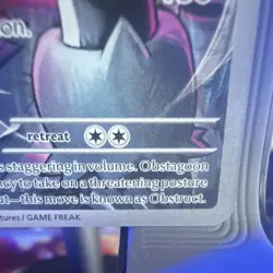 Pokemon Galarian Obstagoon ASC 245/217 Rare Full Art Foil 170 HP English TCG - Image 4