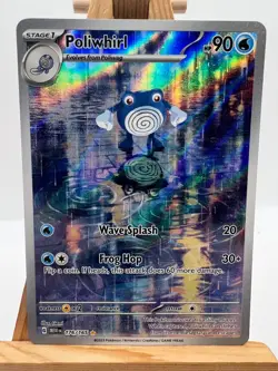 Pokemon TCG - S&V 151 - 176/165 Poliwhirl - Illustration Rare - NM/M - Image 1