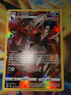 [NM] Trainer Gallery Houndoom Brilliant Stars TG10/TG30 Pokemon TCG - Image 1