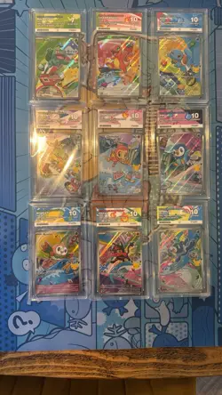 Pokemon First Partner Illustration Full Set Ace 10s/Ace 7 X1 Sequencial Certs - Image 1