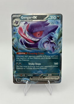 Gengar EX, Pokemon Near Mint, Temporal Forces, Double Rare, 104/162 - Image 1