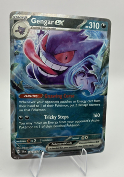 Gengar EX, Pokemon Near Mint, Temporal Forces, Double Rare, 104/162 - Image 2