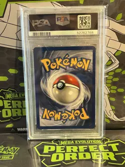 2000 POKEMON GAME POLIWRATH - HOLO BASE II PSA 8 - Image 2